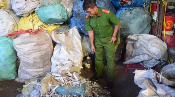 Thừa Thiên Huế: Phát hiện một cơ sở thu mua kim tiêm, để tái chế