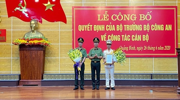Quảng Bình và Quảng Trị có tân giám đốc Công an tỉnh