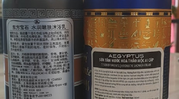 Tràn lan mỹ phẩm mang thương hiệu Tesori d’Oriente nhập lậu từ Trung Quốc
