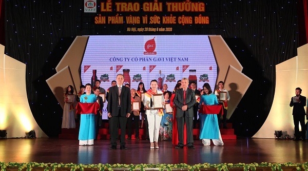 Công ty CP GAVI Việt Nam: Nhận giải thưởng “Sản phẩm Vàng vì sức khỏe cộng đồng”