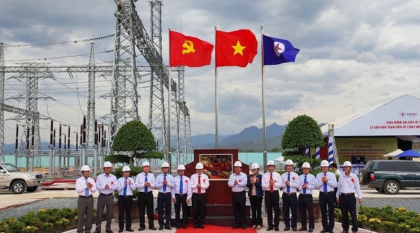 Trạm biến áp 220 kV Ninh Phước và đấu nối - Công trình chào mừng Đại hội đại biểu Đảng bộ EVN lần thứ III
