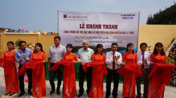 Agribank góp phần thúc đẩy kinh tế - xã hội huyện đảo Lý Sơn