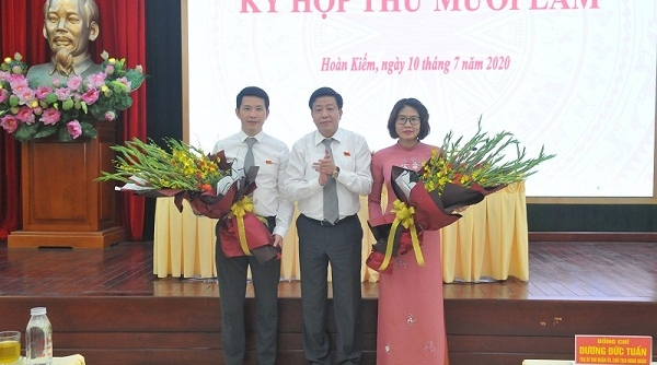 Ông Phạm Tuấn Long giữ chức Chủ tịch UBND Quận Hoàn Kiếm khoá XIX