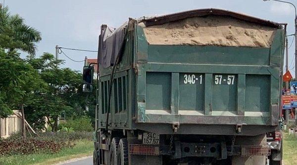 Hải Dương: Thanh tra giao thông bị hành hung khi kiểm tra xe quá tải