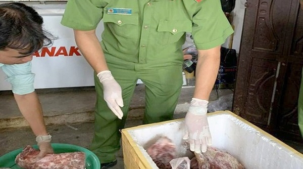 Bình Thuận: Khởi tố vụ trộn hóa chất biến thịt heo nái thành thịt bò