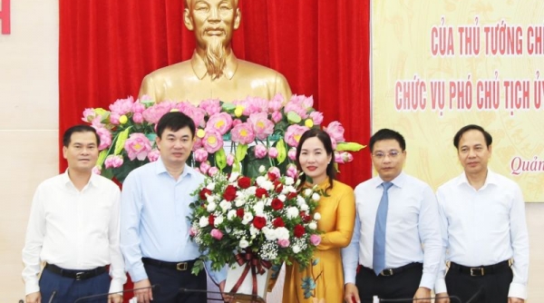Quảng Ninh: Công bố quyết định của Thủ tướng Chính phủ phê chuẩn về công tác cán bộ