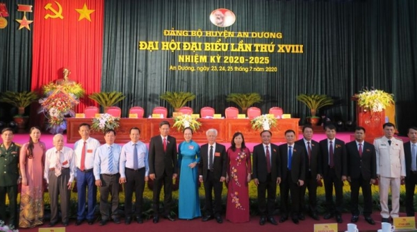 Hải Phòng: Đảng bộ huyện An Dương tổ chức Đại hội lần thứ XVIII nhiệm kỳ 2020-2025