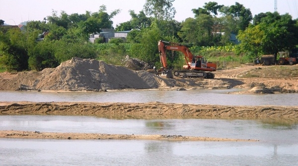 Phú Thọ: Đấu giá quyền khai thác 6 mỏ cát lòng sông năm 2020