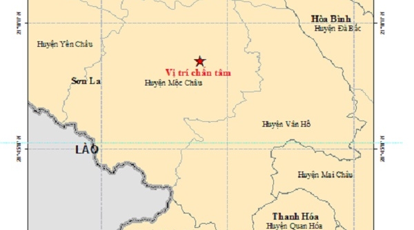 Sáng sớm 28.7, xảy ra trận động đất thứ 5 tại Mộc Châu, Sơn La