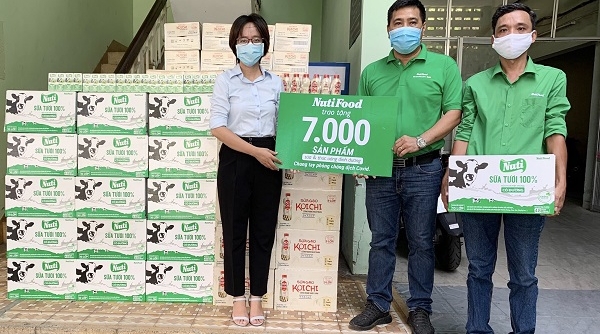 Nutifood tặng 7000 sản phẩm sữa và thức uống dinh dưỡng cho 3 bệnh viện tại Đà Nẵng