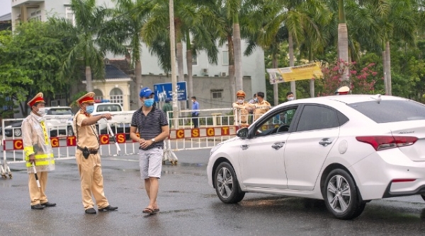 Đà Nẵng: Thành lập 8 chốt chặn, siết chặt kiểm soát tại các cửa ngõ ra vào thành phố
