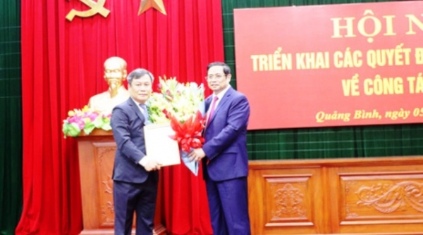 Thứ trưởng Bộ Kế hoạch và Đầu tư Vũ Đại Thắng giữ chức vụ Bí thư Tỉnh ủy Quảng Bình