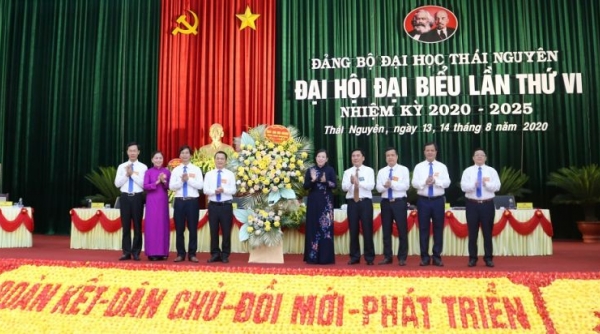 Đại học Thái Nguyên: Khai mạc Đại hội đại biểu Đảng bộ lần thứ VI