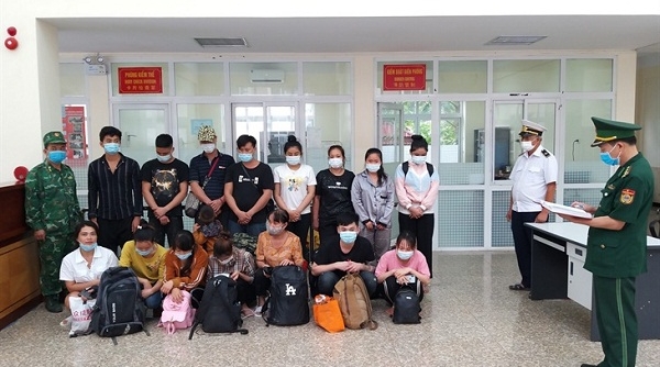 Biên phòng Lạng Sơn: Phát hiện 17 công dân nhập cảnh trái phép qua biên giới