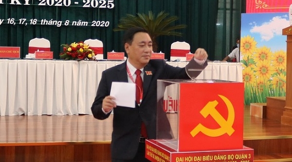 TP.HCM: Ông Phạm Thành Kiên tiếp tục giữ chức Bí thư Quận ủy Quận 3