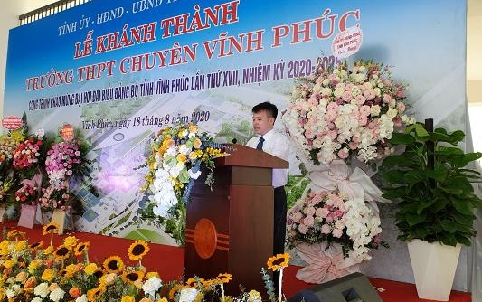Trường THPT Chuyên Vĩnh Phúc: Công trình chào mừng Đại hội đại biểu Đảng bộ tỉnh