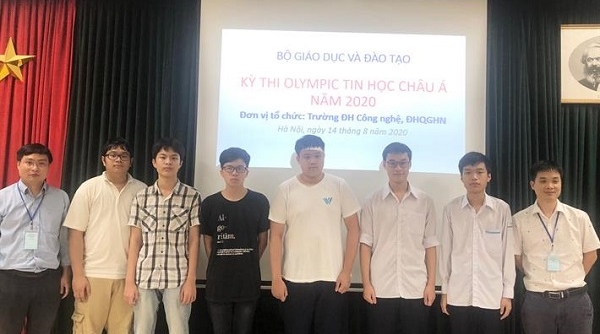 Học sinh Việt Nam giành 6 huy chương tại Olympic Tin học Châu Á Thái Bình Dương