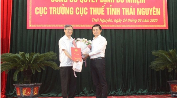 Thái Nguyên: Công bố Quyết định bổ nhiệm Cục trưởng Cục Thuế Tỉnh