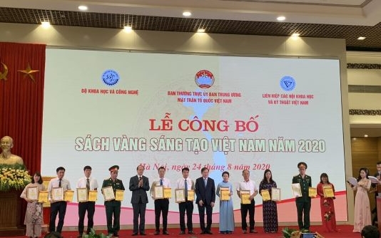 Sản phẩm của Công ty Ong Tam Đảo được vinh danh trong Sách vàng Sáng tạo Việt Nam năm 2020