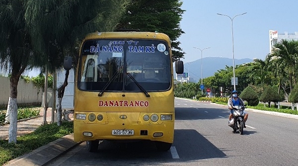Điều chỉnh hành trình các tuyến buýt liền kề giữa Đà Nẵng - Quảng Nam