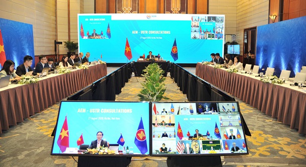 ASEAN - Hoa Kỳ đẩy nhanh giải pháp phục hồi kinh tế sau đại dịch Covid-19