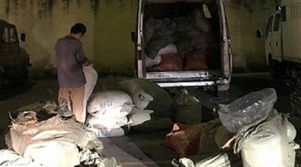 Lạng Sơn: Bắt giữ xe khách chở gần 1.500 kg thuốc bắc lậu