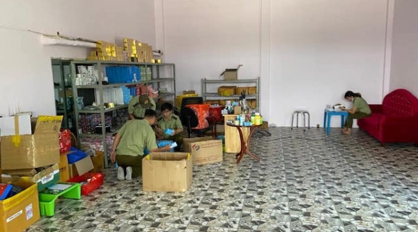 Bình Thuận: Thu giữ 1.800 sản phẩm mỹ phẩm không rõ nguồn gốc