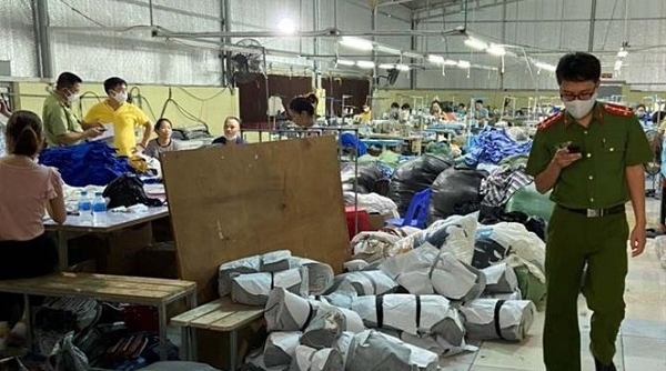 Hải Dương: Triệt phá cơ sở sản xuất áo phông giả các thương hiệu nổi tiếng