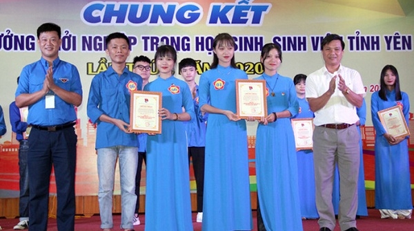 Chung kết cuộc thi Ý tưởng khởi nghiệp trong học sinh, sinh viên tỉnh Yên Bái năm 2020