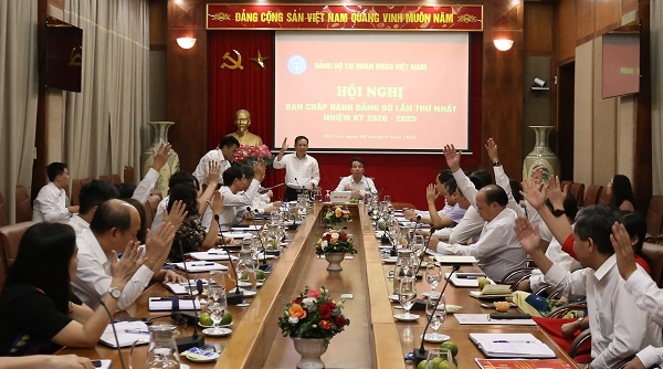 Ban chấp hành Đảng bộ cơ quan BHXH Việt Nam lần thứ VII, nhiệm kỳ 2020 - 2025 họp phiên thứ nhất