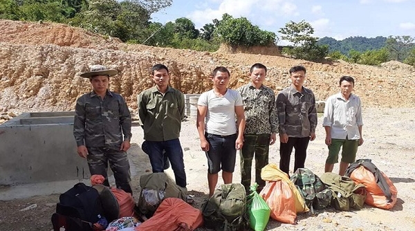 Quảng Bình: Bắt giữ 6 đối tượng khai thác vàng trái phép ở khu vực biên giới