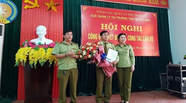 Ông Trần Quang Trung được bổ nhiệm làm Phó Cục trưởng Cục QLTT Quảng Bình