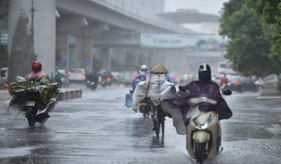 Hà Nội: Có thể mưa dông do ảnh hưởng của rãnh áp thấp