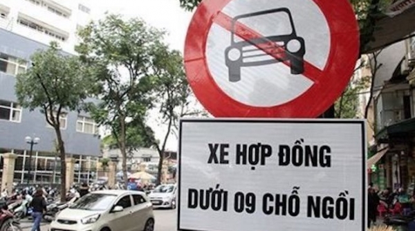 Hà Nội khôi phục biển cấm xe taxi, xe hợp đồng dưới 9 chỗ trên 10 tuyến đường kể từ ngày 15/9