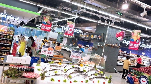 Giá cả thị trường ngày 20/9: Cuối tuần, hải sản tiếp tục chiếm lĩnh kệ hàng các siêu thị