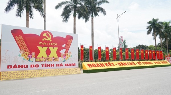 Hà Nam tổ chức Đại hội Đảng bộ cấp tỉnh đầu tiên của cả nước