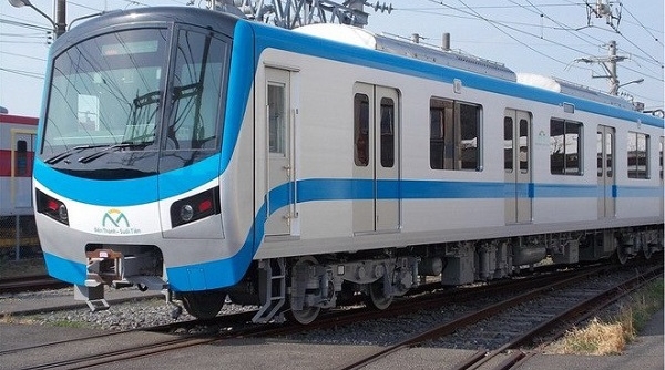 Đoàn tàu metro số 1 sắp cập cảng TP.HCM