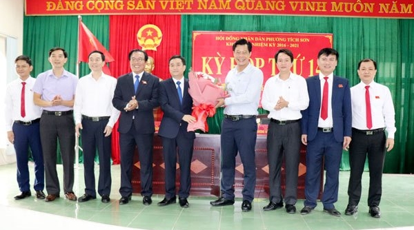Vĩnh Yên: UBND phường Tích Sơn có tân Chủ tịch
