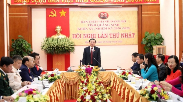 Ông Nguyễn Xuân Ký tái đắc cử Bí thư tỉnh uỷ Quảng Ninh nhiệm kỳ 2020-2025