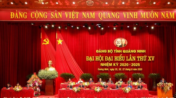 Đại hội đại biểu Đảng bộ tỉnh Quảng Ninh lần thứ XV, nhiệm kỳ 2020-2025