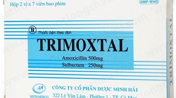 Cà Mau ra văn bản khẩn thu hồi thuốc Trimoxtal 500/250