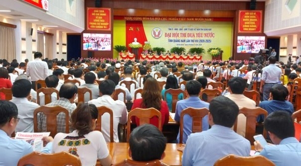 Phó Chủ tịch nước dự Đại hội thi đua yêu nước tại Quảng Nam