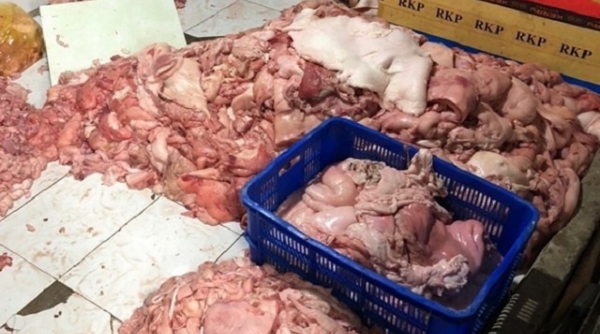 Đồng Nai: Bắt và tiêu hủy 1,5 tấn thịt lợn hôi thối