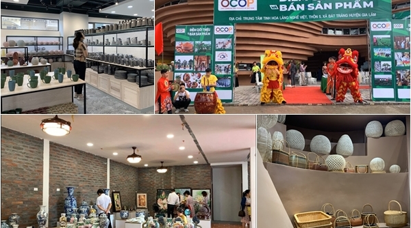 Gia Lâm (Hà Nội): Quảng bá sản phẩm OCOP gắn với du lịch làng nghề Bát Tràng