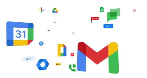 Goolge thay đổi lại logo Gmail