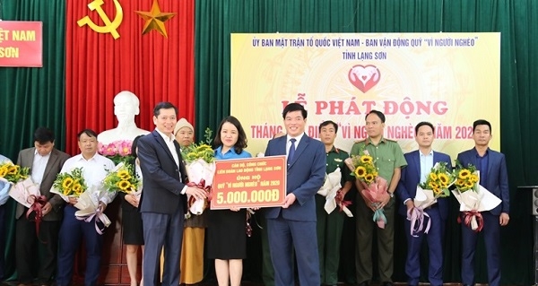 Lạng Sơn: Phát động Tháng cao điểm “Vì người nghèo” năm 2020