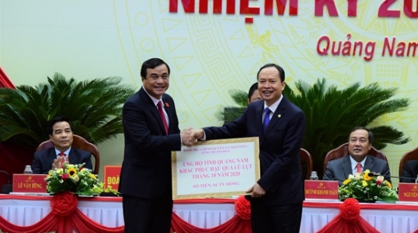 Tỉnh Thanh Hóa ủng hộ tỉnh Quảng Nam 1 tỷ đồng khắc phục hậu quả mưa lũ