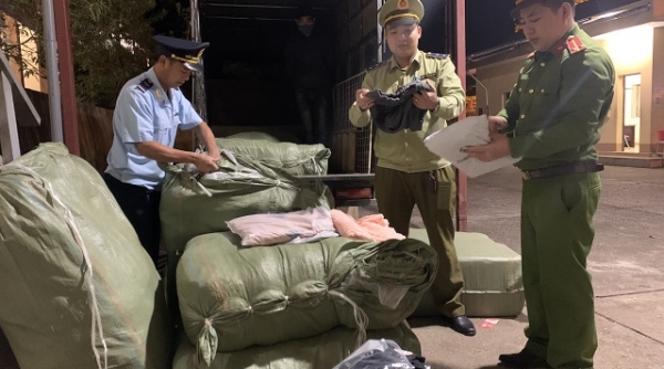 Lạng Sơn: Ngăn chặn xe gắn mác "Thương binh" vận chuyển hàng hóa nhập lậu