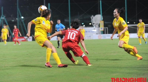 Giải vô địch Quốc gia bóng đá nữ 2020- Cúp Thái Sơn Bắc: TP HCM 1 vô địch lượt đi