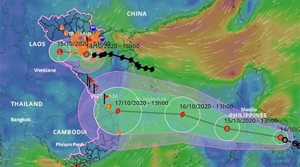 Bão số 7 vừa suy yếu, áp thấp nhiệt đới mới sắp kéo vào Biển Đông
